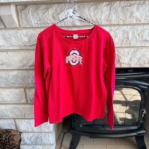 Women’s Ohio State Red Long Sleeve Tee XL